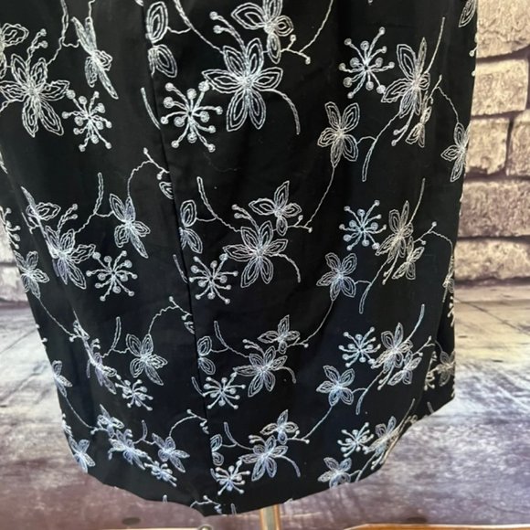 Barbara Lesser NWT Black & White Dress Size L - Picture 11 of 14